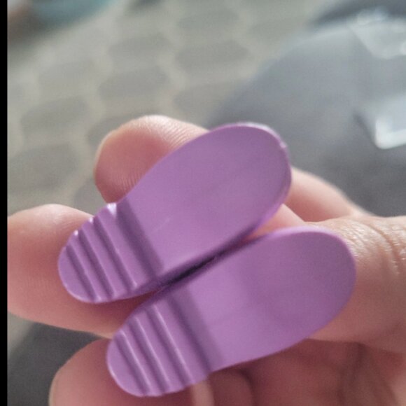 1998 Generation Girl Barbie doll purple ankle boots - Picture 2 of 2